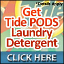 Get Tide Pods laundry detergent.